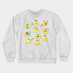 Stickers Crewneck Sweatshirt
